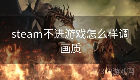 steam不进游戏怎么样调画质