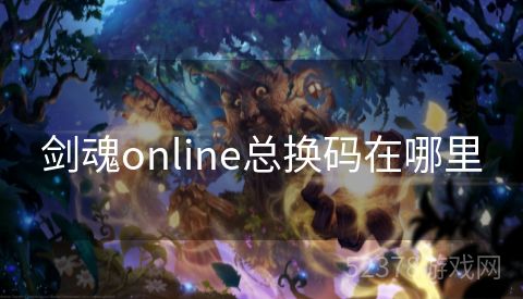 剑魂online总换码在哪里