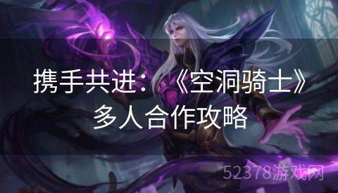 携手共进：《空洞骑士》多人合作攻略