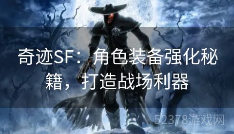 奇迹SF：角色装备强化秘籍，打造战场利器