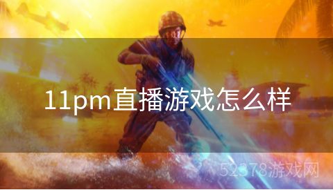 11pm直播游戏怎么样