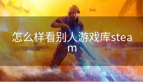 怎么样看别人游戏库steam