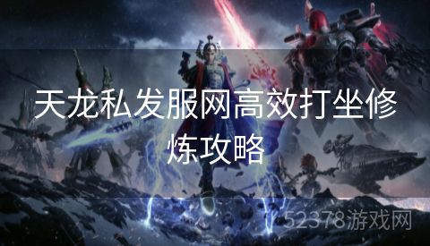 天龙私发服网高效打坐修炼攻略