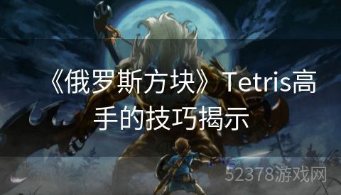 《俄罗斯方块》Tetris高手的技巧揭示