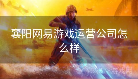 襄阳网易游戏运营公司怎么样