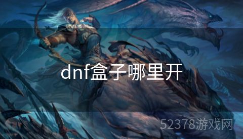 dnf盒子哪里开