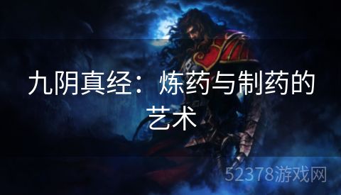 九阴真经：炼药与制药的艺术