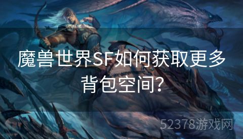 魔兽世界SF如何获取更多背包空间？