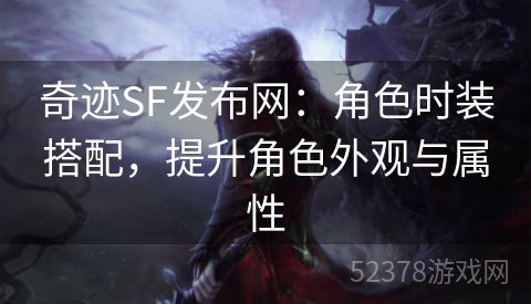 奇迹SF发布网：角色时装搭配，提升角色外观与属性