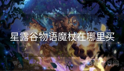 星露谷物语魔杖在哪里买