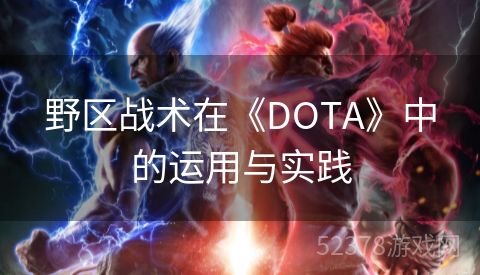 野区战术在《DOTA》中的运用与实践