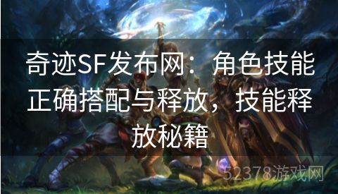 奇迹SF发布网：角色技能正确搭配与释放，技能释放秘籍