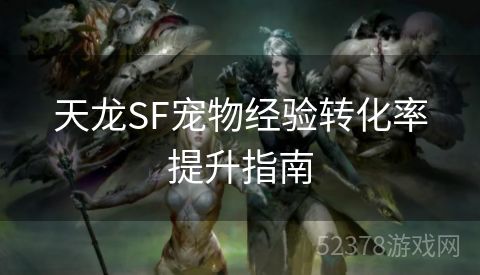 天龙SF宠物经验转化率提升指南