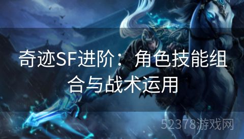 奇迹SF进阶：角色技能组合与战术运用