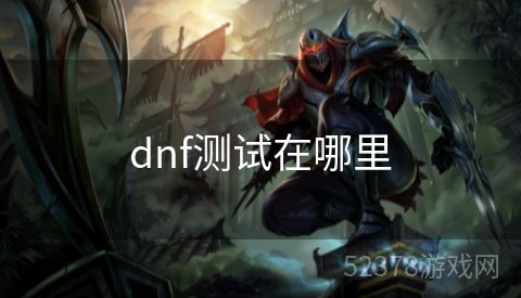 dnf测试在哪里