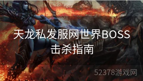 天龙私发服网世界BOSS击杀指南