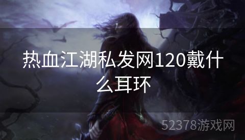 热血江湖私发网120戴什么耳环