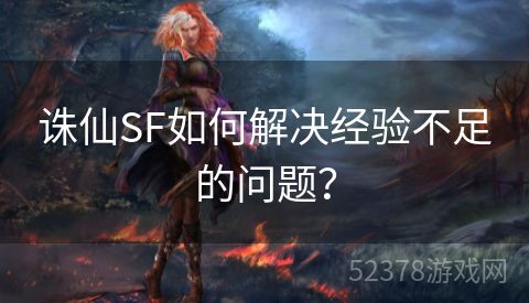 诛仙SF如何解决经验不足的问题？